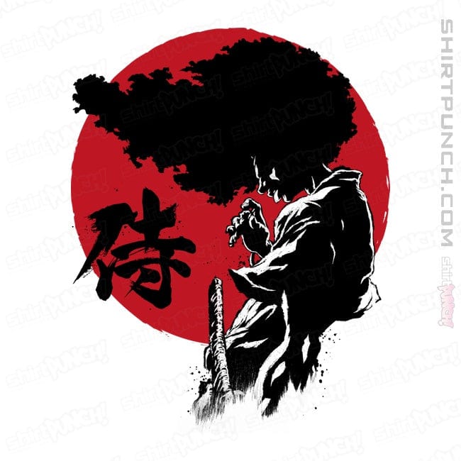 ShirtPunch Afro Sumi-E