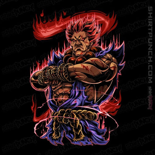 ShirtPunch Akuma Fighter
