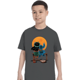 ShirtPunch Alien And Girl Gazing At The Moon, view 3