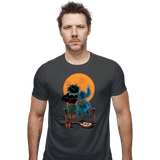 ShirtPunch Alien And Girl Gazing At The Moon, view 5