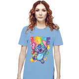 ShirtPunch Alien Says Love, view 2