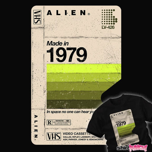 ShirtPunch Alien Tape 1979