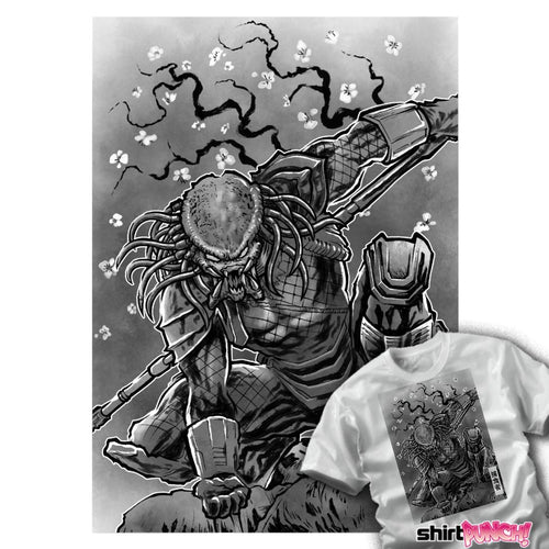 ShirtPunch Alien Warlord Sumi-E
