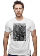 ShirtPunch Alien Warlord Sumi-E, view 2