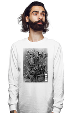 ShirtPunch Alien Warlord Sumi-E, view 4