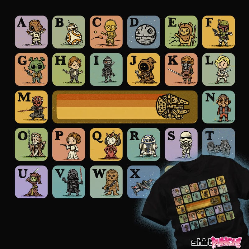 ShirtPunch Alphabet Wars
