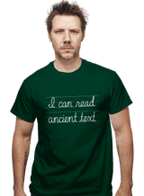 ShirtPunch Ancient Text, view 2