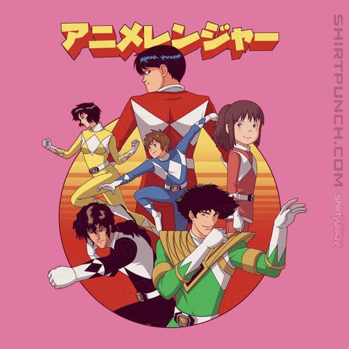 ShirtPunch Anime Rangers