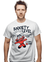 ShirtPunch Anxiety Level High, view 2