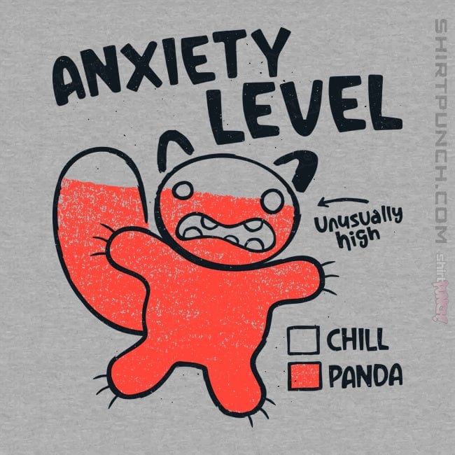 ShirtPunch Anxiety Level Panda