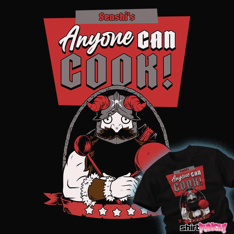 ShirtPunch Anyone Can Cook