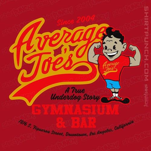 ShirtPunch Average Joes Gym