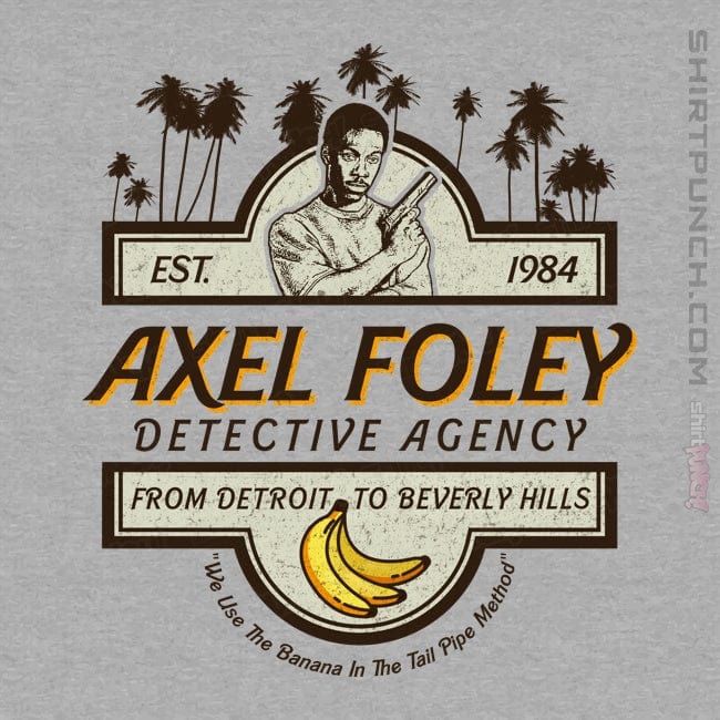 ShirtPunch Axel Foley Detective Agency