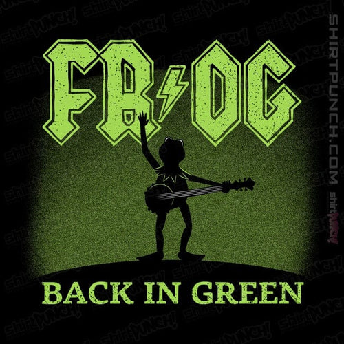 ShirtPunch Back In Green