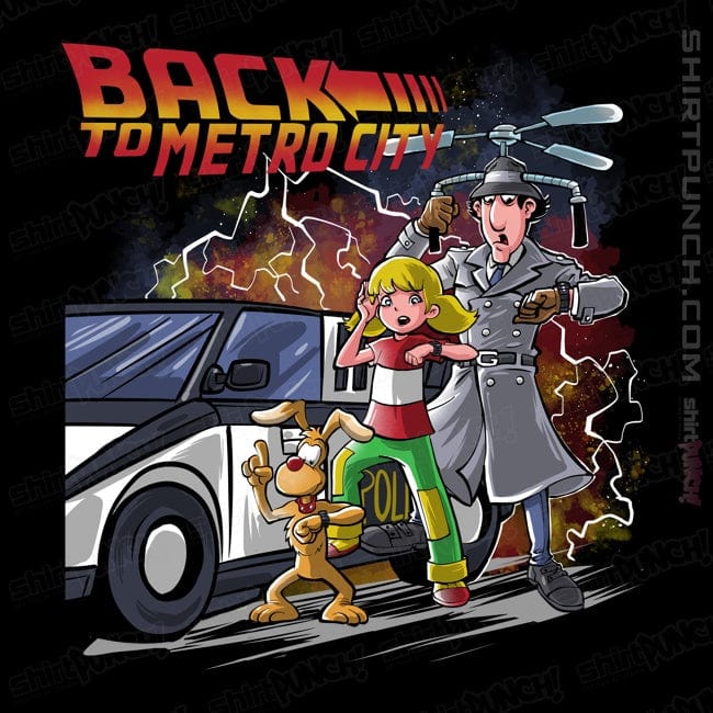 ShirtPunch Back To Metro City