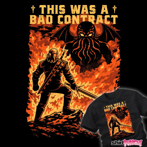 ShirtPunch Bad Contract