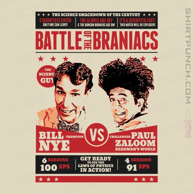 ShirtPunch Battle Of The Braniacs