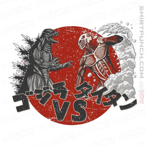 ShirtPunch Battle Of Titans
