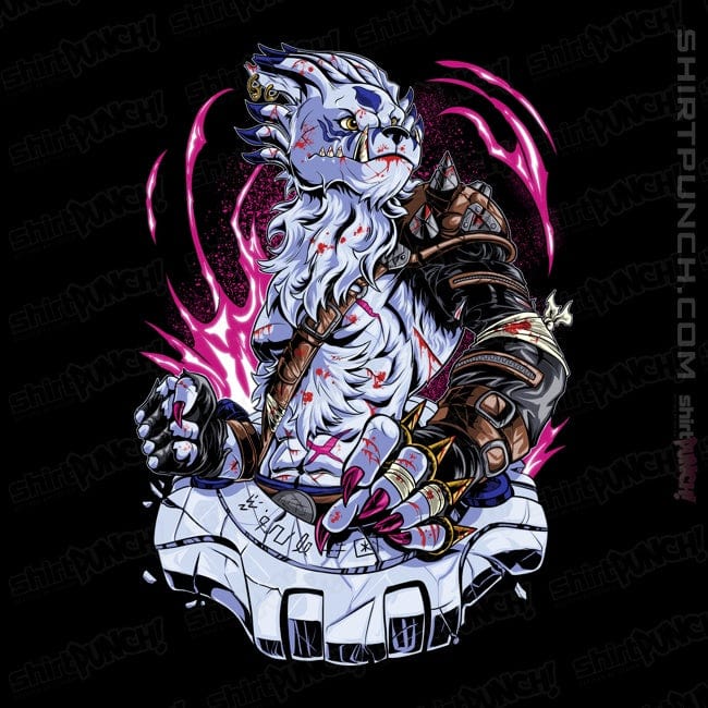 ShirtPunch Battle Weregarurumon
