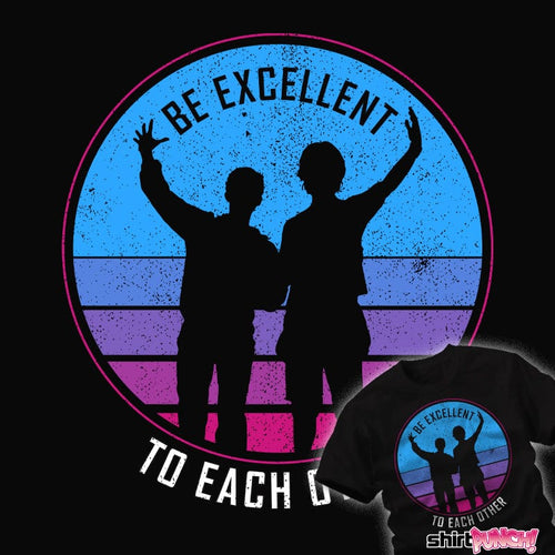 ShirtPunch Be Excellent To Each Other