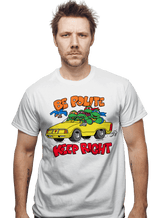 ShirtPunch Be Polite Keep Right, view 2