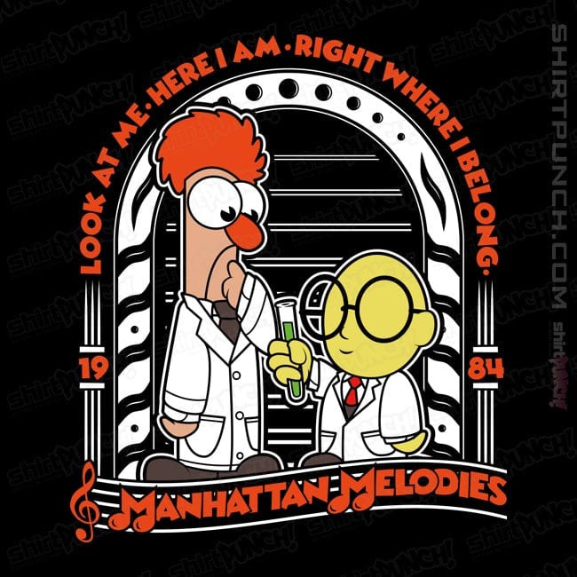 ShirtPunch Beaker and Bunsen Melodies
