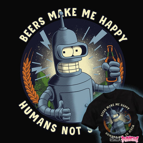 ShirtPunch Beers Make Me Happy