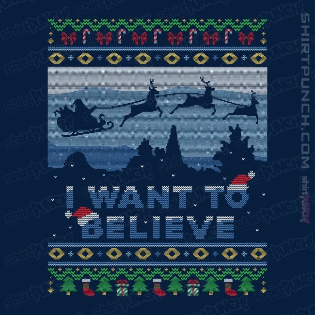 ShirtPunch Believe In Xmas