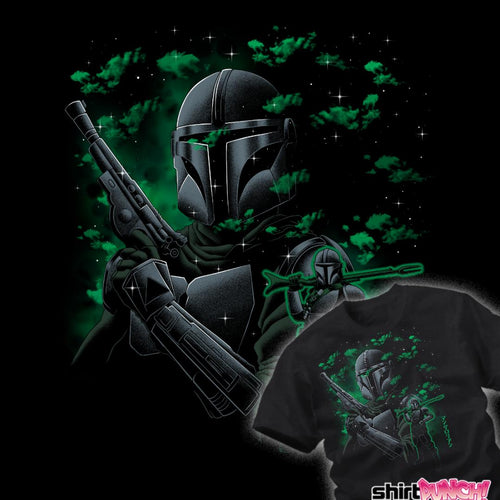 ShirtPunch Beskar Hunter Nightsky Lineart