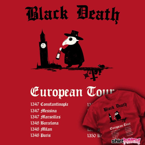 ShirtPunch Black Death - European Tour