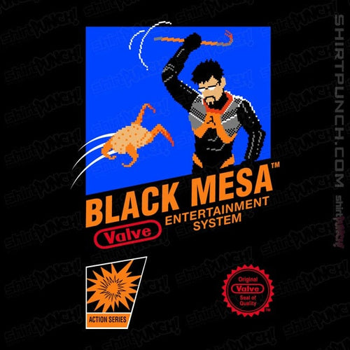 ShirtPunch Black Mesa NES
