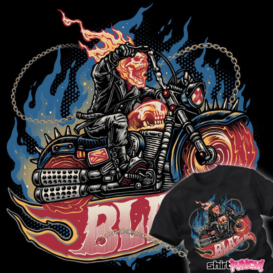 ShirtPunch Blazing Skull