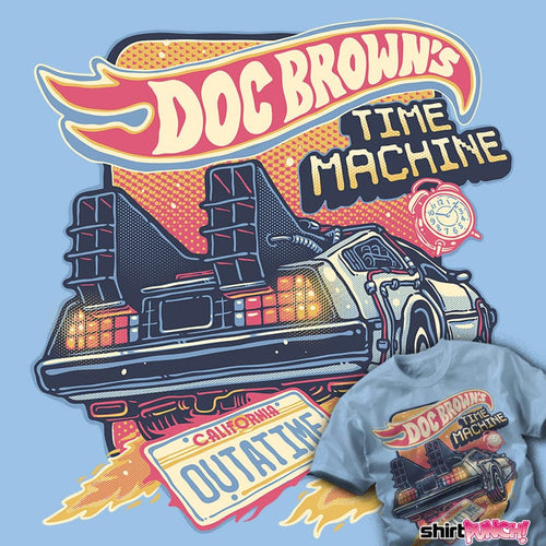 ShirtPunch Blazing Time Machine