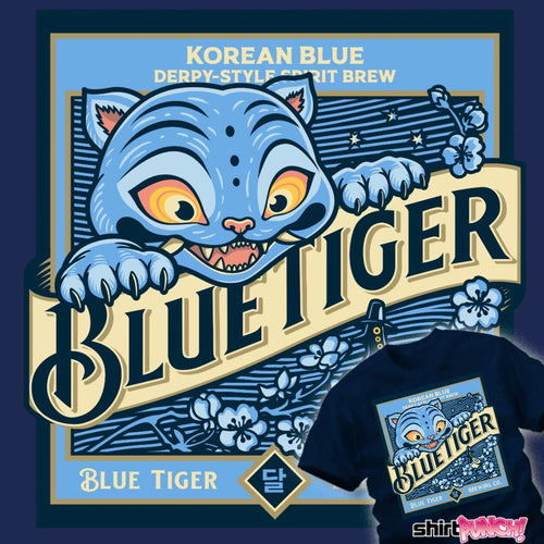 ShirtPunch Blue Tiger Derpy Brew