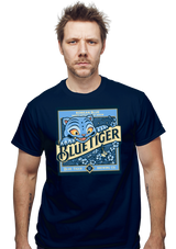 ShirtPunch Blue Tiger Derpy Brew, view 2