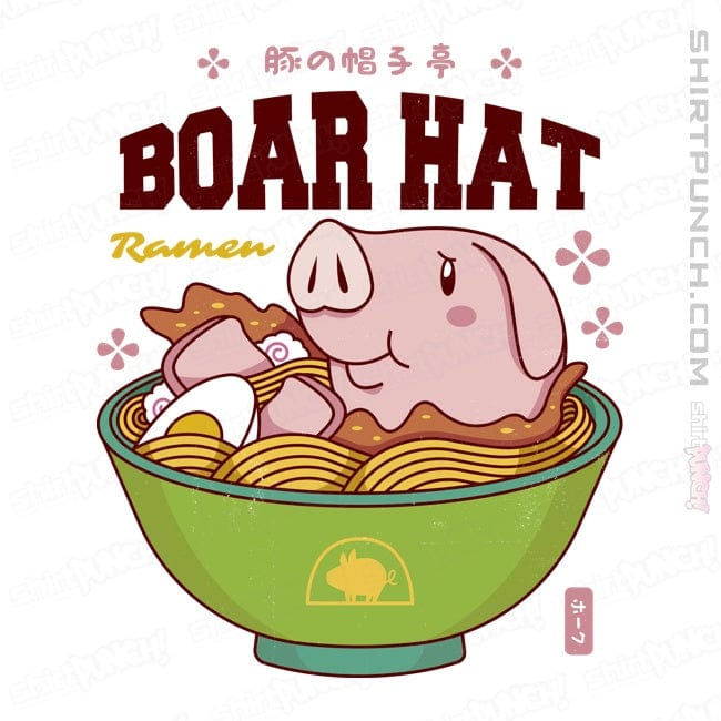 ShirtPunch Boar Hat Ramen