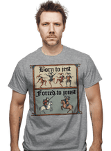 ShirtPunch Born To Jest, Forced To Joust, view 2