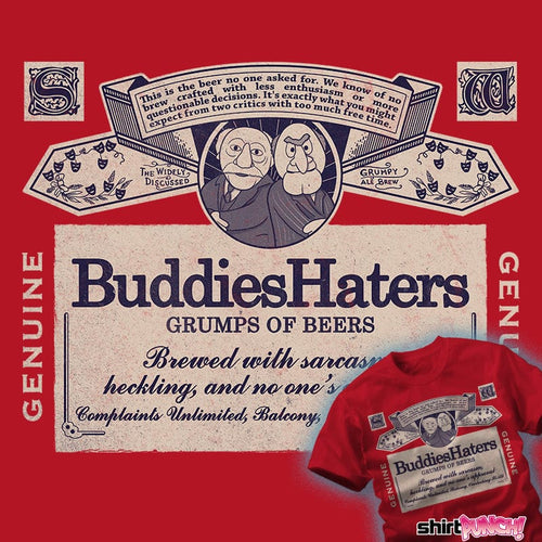 ShirtPunch Buddies Haters