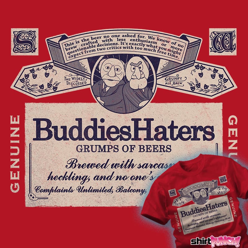 ShirtPunch Buddies Haters