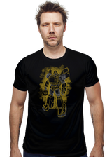 ShirtPunch Bumblebee Silhouette, view 2