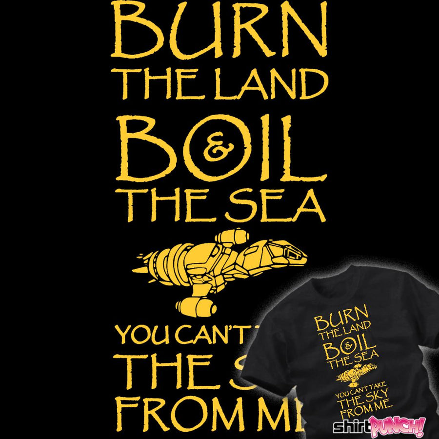 ShirtPunch Burn The Land