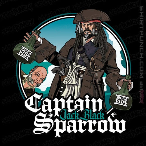ShirtPunch Capt. Jack Black Sparrow