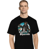 ShirtPunch Capt. Jack Black Sparrow, view 4