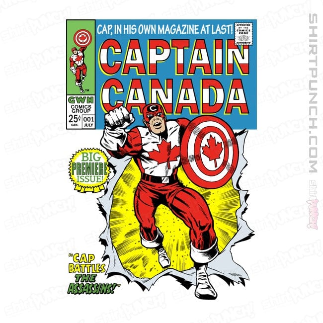 ShirtPunch Captain Canada