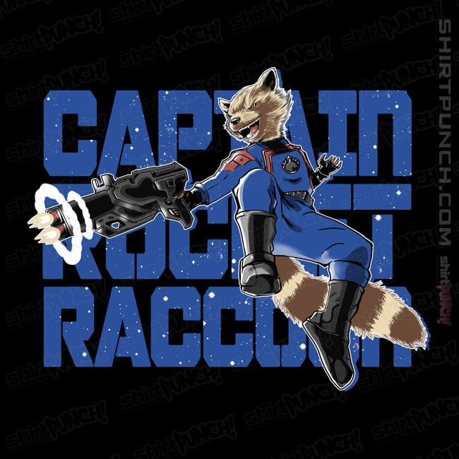 ShirtPunch Captain Rocket Raccoon