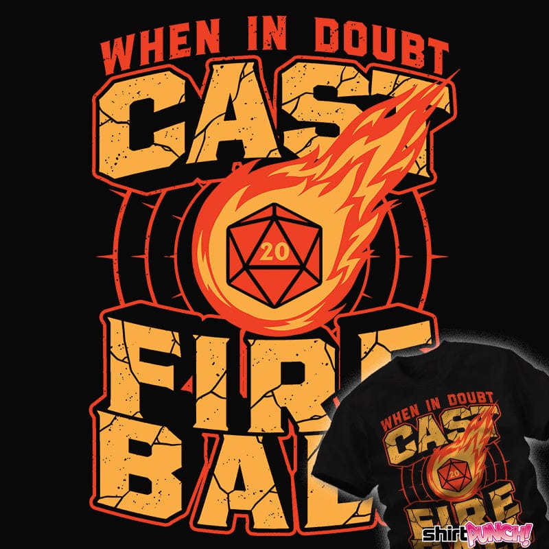 ShirtPunch Cast Fireball