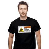 ShirtPunch Caution Force Lightning, view 2