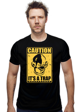ShirtPunch Caution: It's A Trap, view 2