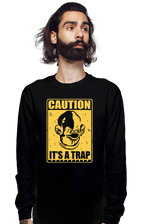 ShirtPunch Caution: It's A Trap, view 4