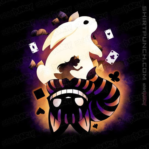 ShirtPunch Cheshire White Rabbit